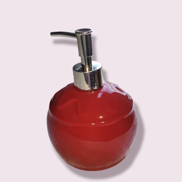 Rae Dunn "Merry" Ornament Soap Pump Dispenser NWOT - Picture 4 of 8